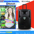 Altavoz profesional del Karaoke de la batería de 10 pulgadas con Bluetooth, funcional de FM